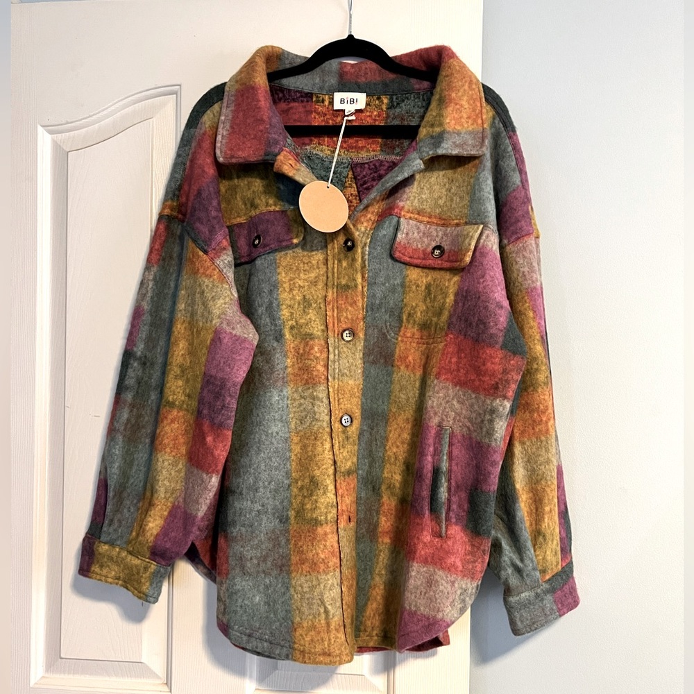 NWT BiBi Shacket